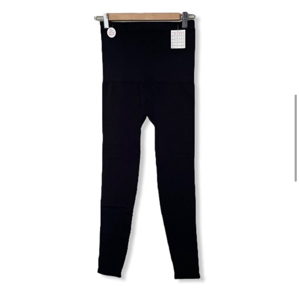 Spanx Look at Me Now Seamless Leggings High Wasted Black 20133R